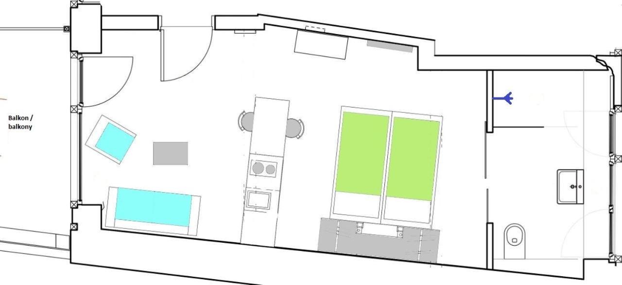 קרלסרוהה 1463 Apartmenthaus מראה חיצוני תמונה
