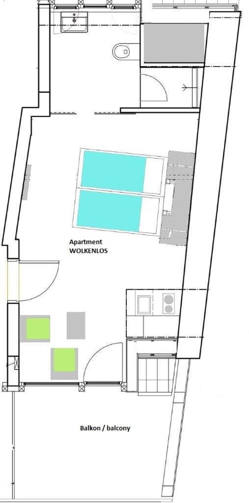קרלסרוהה 1463 Apartmenthaus מראה חיצוני תמונה